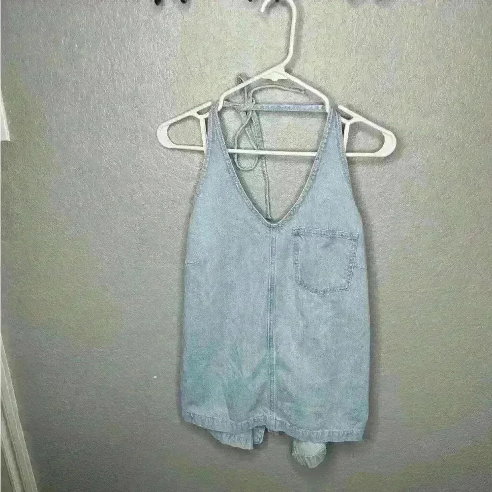 Universal Thread Light Blue Denim Tank Top